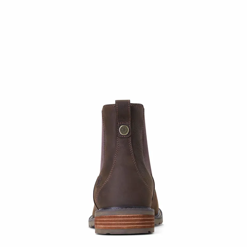 Ariat Mens Wexford Waterproof Chelsea Boot in Java-4